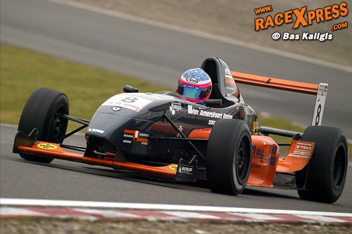 Kelvin Snoeks test op Zandvoort
